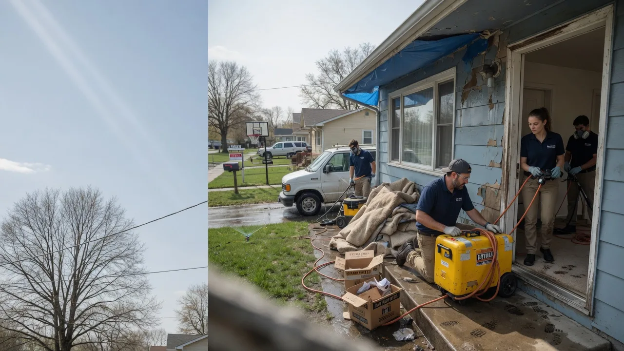 Basement Flood Cleanup in Limestone, ME near me